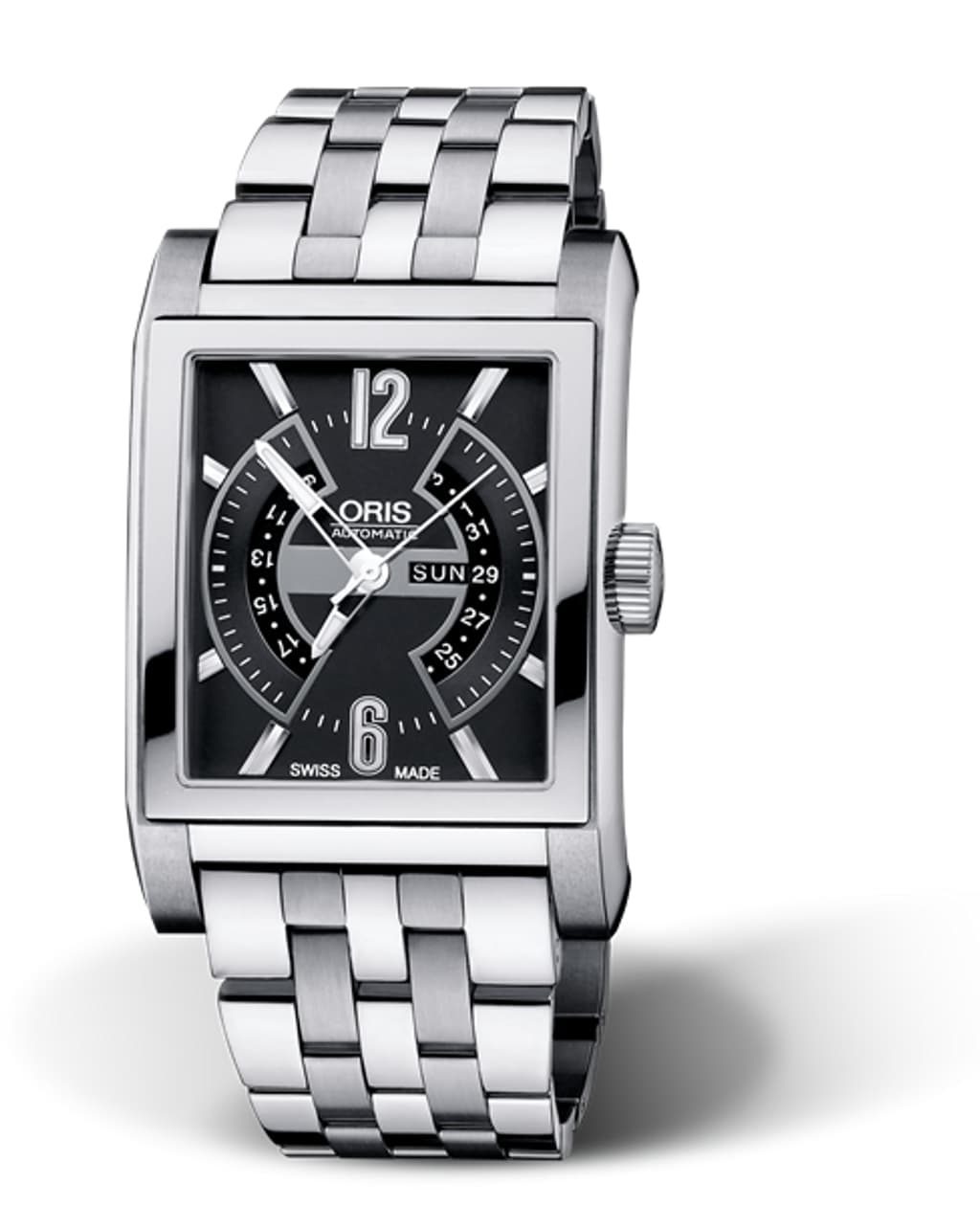 Vertical image of  Rectangular Titan Day Date